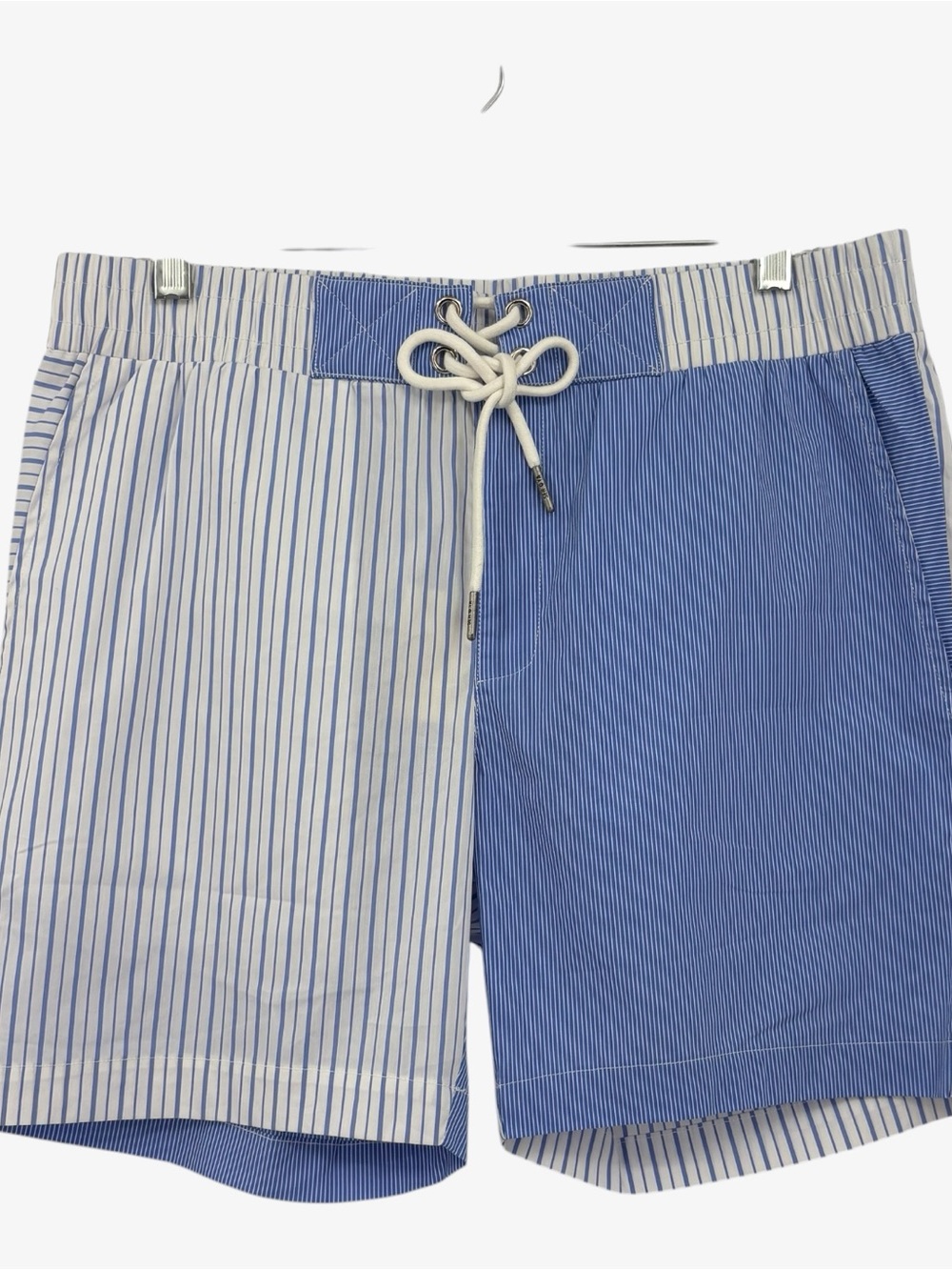 SER.O.YA Ziggy Shorts in Blue White Stripe Combo Men’s Size M NWT - Picture 4 of 8